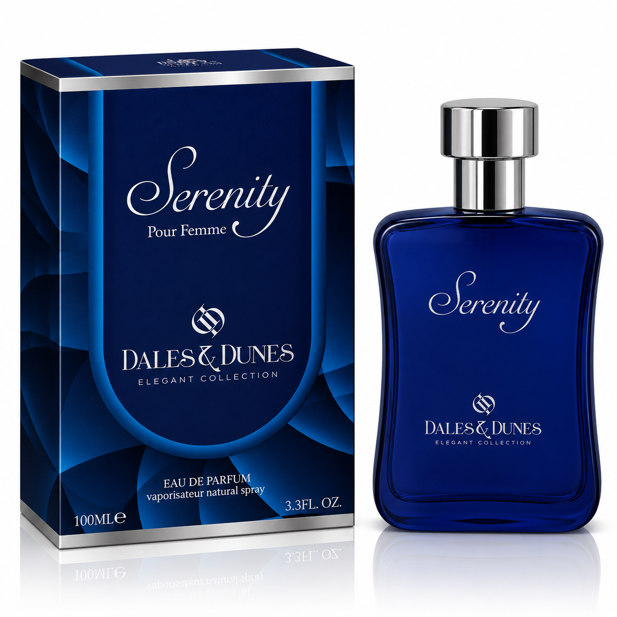 Apă de parfum pentru femei, Parfum damă Serenity Pour Femme, EDP, 100 ml, DALES & DUNES®