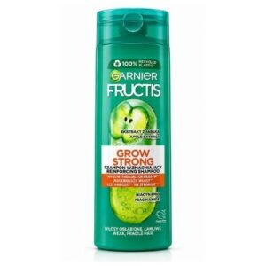 Șampon fortifiant pentru păr slăbit și fragil, Grow Strong cu extract de măr și niacinamidă, 400 ml, Garnier Fructis®