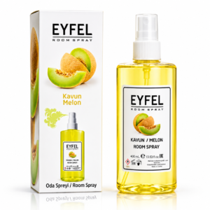 Odorizant auto și de cameră, Parfum ambiental spray Melon – Pepene Galben, 150 ml, Eyfel®