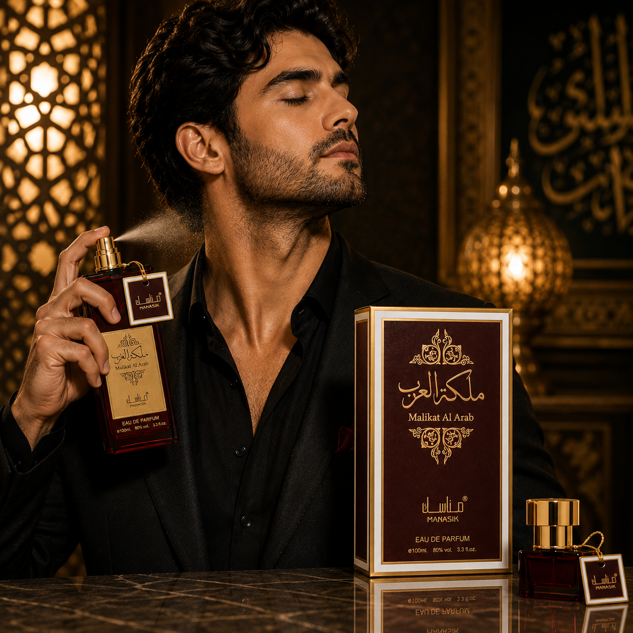 Apă de parfum pentru femei, Parfum damă Malikat Al Arab, EDP, 100 ml, MANASIK® - imagine 2