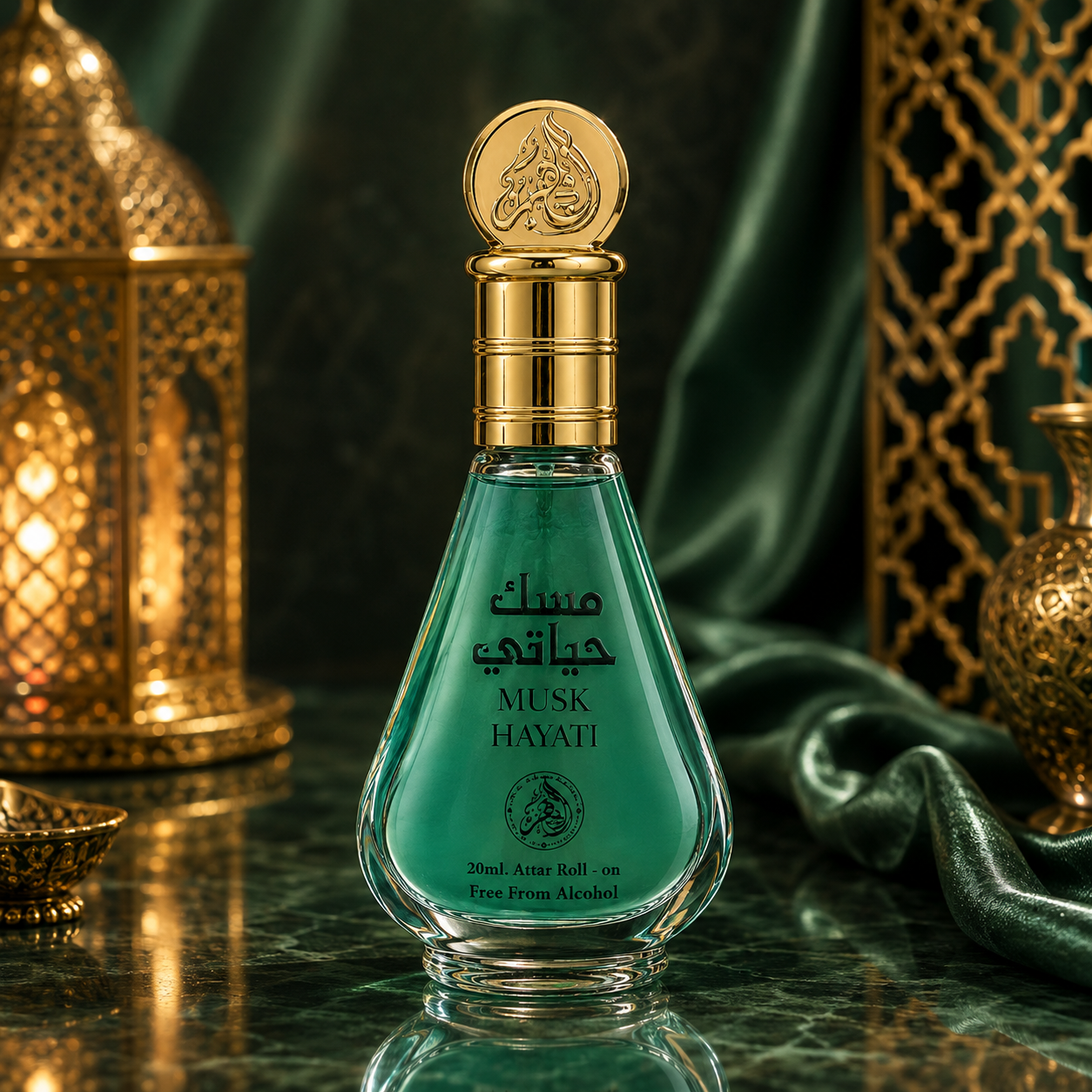Parfum concentrat, ulei păarfuma Musk Hayati, Attar Roll-on, 20 ml, AL FAKHR® - imagine 3