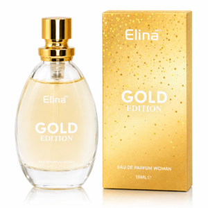 Apă de parfum pentru femei, Parfum damă Gold Edition, EDP, 15 ml, Elina MED®