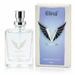 Apă de toaletă pentru bărbați, Parfum bărbătesc V Edition, EDT, 15 ml, Elina MED®