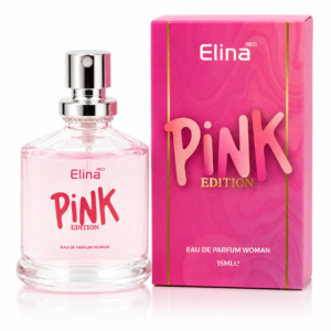 Apă de parfum pentru femei, Parfum damă Pink Edition, EDP, 15 ml, Elina MED®