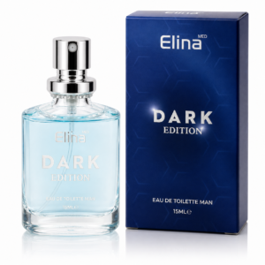 Apă de toaletă pentru bărbați, Parfum bărbătesc Dark Edition, EDT, 15 ml, Elina MED®