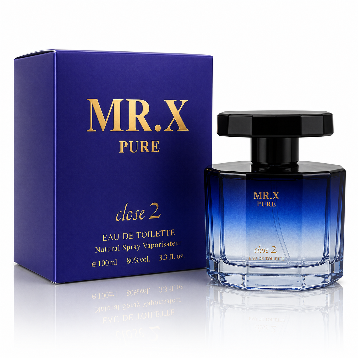 Apă de toaletă pentru bărbați, Parfum bărbătesc MR.X Pure, EDT, 100 ml, Close 2®