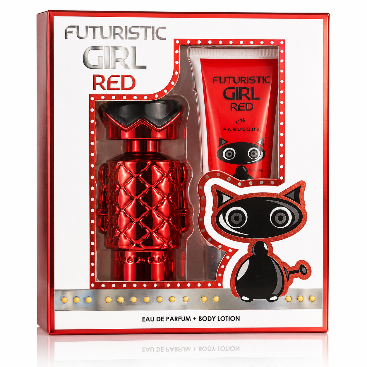 Set cadou pentru femei Divine Lady, Apă de parfum EDP 30 ml + Loțiune de corp 50 ml, V.V. LOVE® - imagine 4