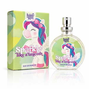 Apă de parfum pentru copii, Parfum Unicorn Sprinkles Sparkle Like a Unicorn, EDP, 15 ml, BUBBLE BLISS®