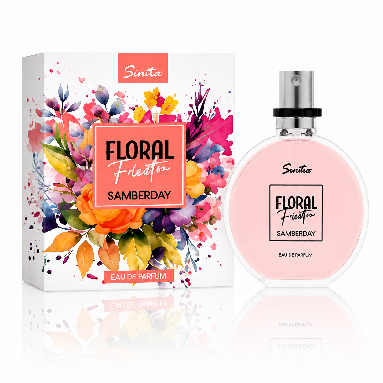 Apă de parfum pentru femei, Parfum floral Samberday, EDP, 15 ml, SENTIO®
