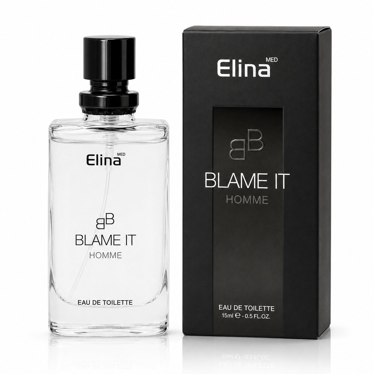 Apă de toaletă pentru bărbați, Parfum bărbătesc Blame It Homme, EDT, 15 ml, Elina MED®