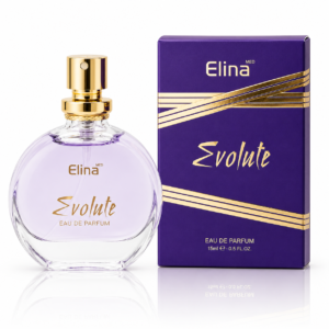 Apă de parfum pentru femei, Parfum damă Evolute, EDP, 15 ml, Elina MED®