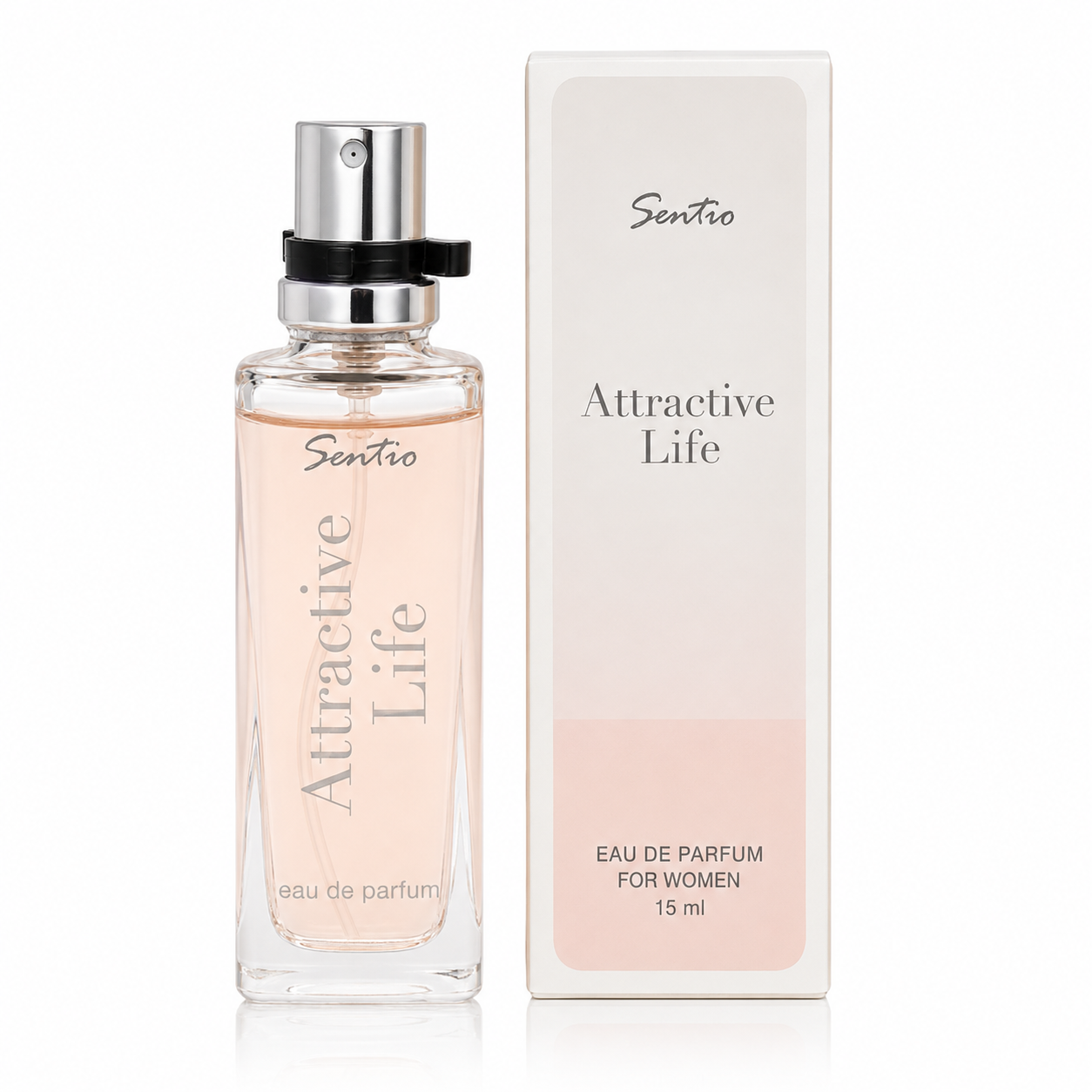 Apă de parfum pentru femei, Parfum damă Attractive Life, EDP, 15 ml, SENTIO®