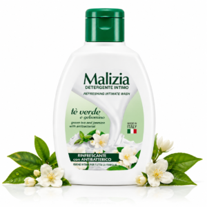 Alternative view of Gel pentru igienă intimă Malizia Rinfrescante cu Ceai Verde și Iasomie și agent antibacterian, 200 ml