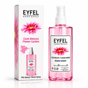 Odorizant auto și de cameră, Parfum ambiental spray Flower Garden – Grădină cu Flori, 150 ml, Eyfel®