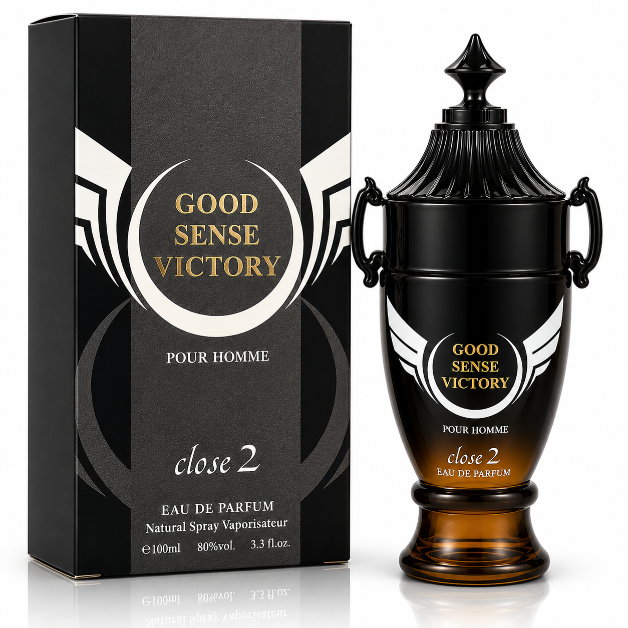 Apă de parfum pentru bărbați, Parfum bărbătesc Good Sense Victory, EDP, 100 ml, CLOSE 2