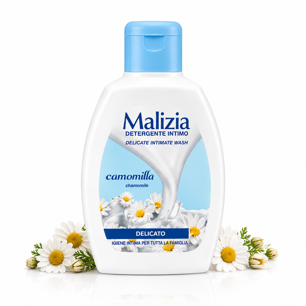 Gel pentru igienă intimă Malizia Delicato cu Mușețel, 200 ml - imagine 2