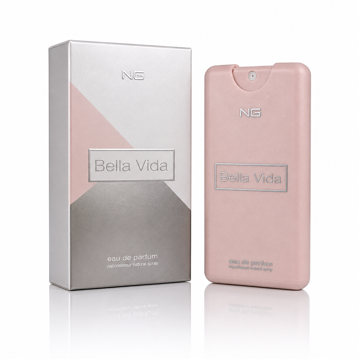 Apă de parfum pentru femei, Parfum damă Bella Vida, EDP Card Spray, NG®