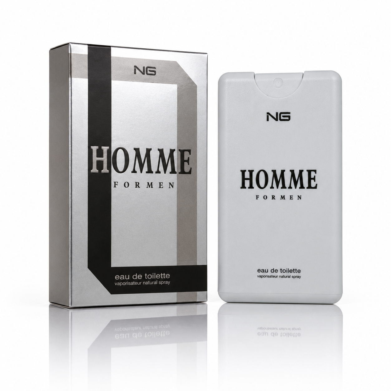 Apă de toaletă pentru bărbați, Parfum bărbați Homme for Men, EDT Card Spray, NG®