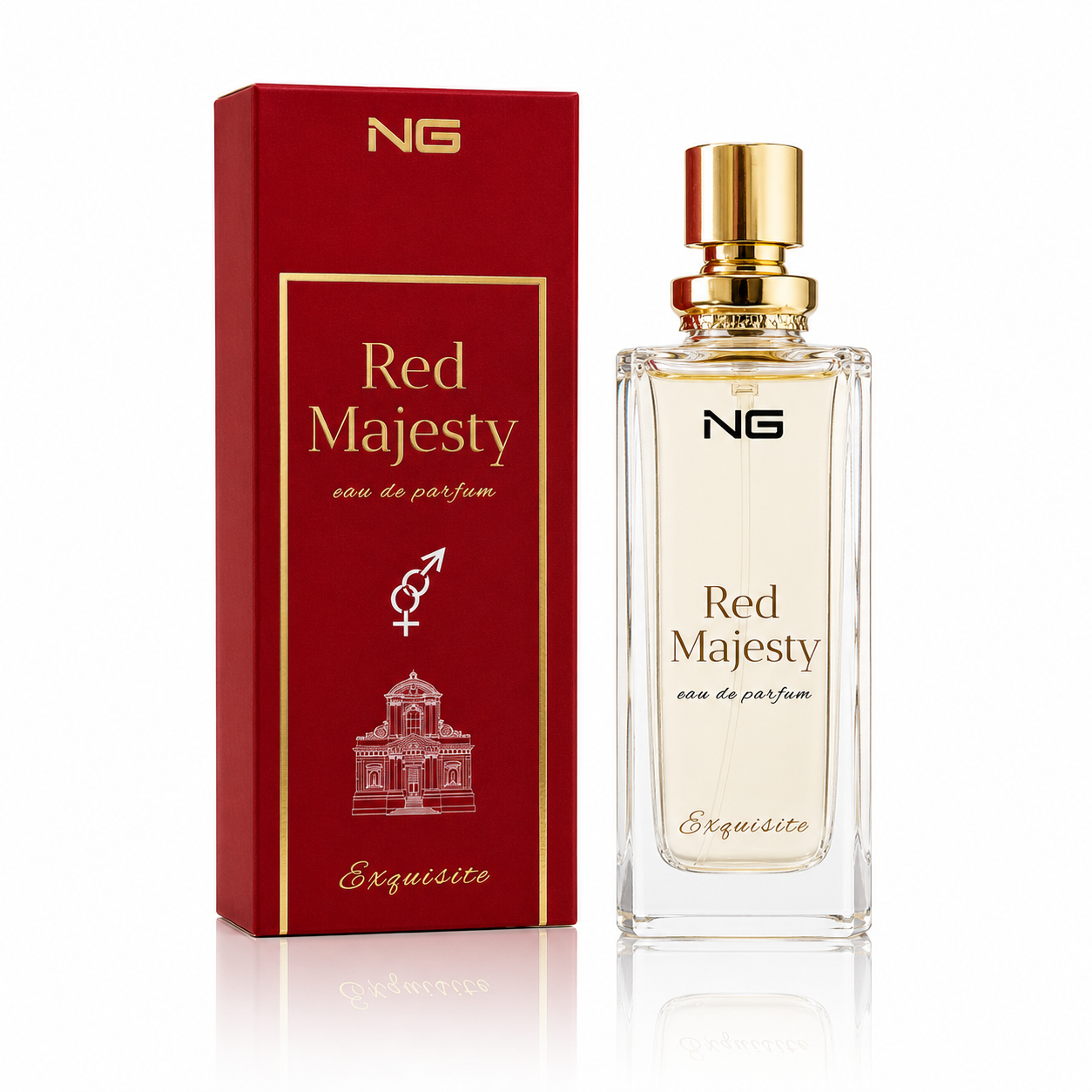 Apă de parfum unisex, Parfum Red Majesty, EDP, 15 ml, NG®
