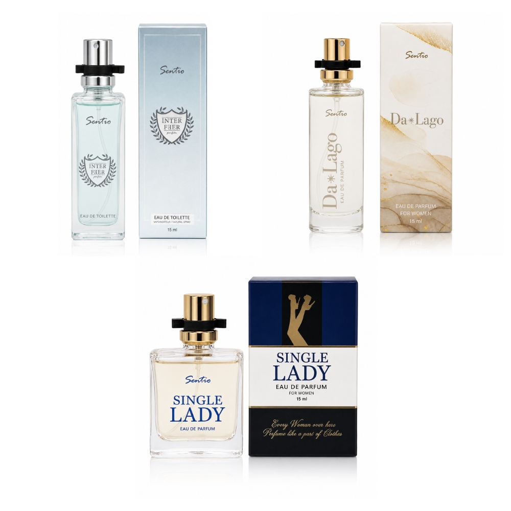Apă de parfum pentru femei, Parfum damă Da Lago, EDP, 15 ml, SENTIO® - imagine 3