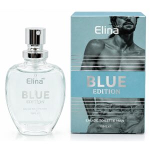 Apă de toaletă pentru bărbați, Parfum bărbătesc Blue Edition, EDT, 15 ml, Elina MED®