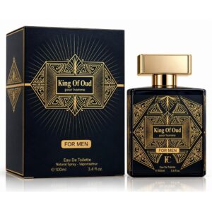 Apă de toaletă pentru bărbați, Parfum bărbătesc King Of Oud Pour Homme, EDT, 100 ml, FRAGRANCE COUTURE®
