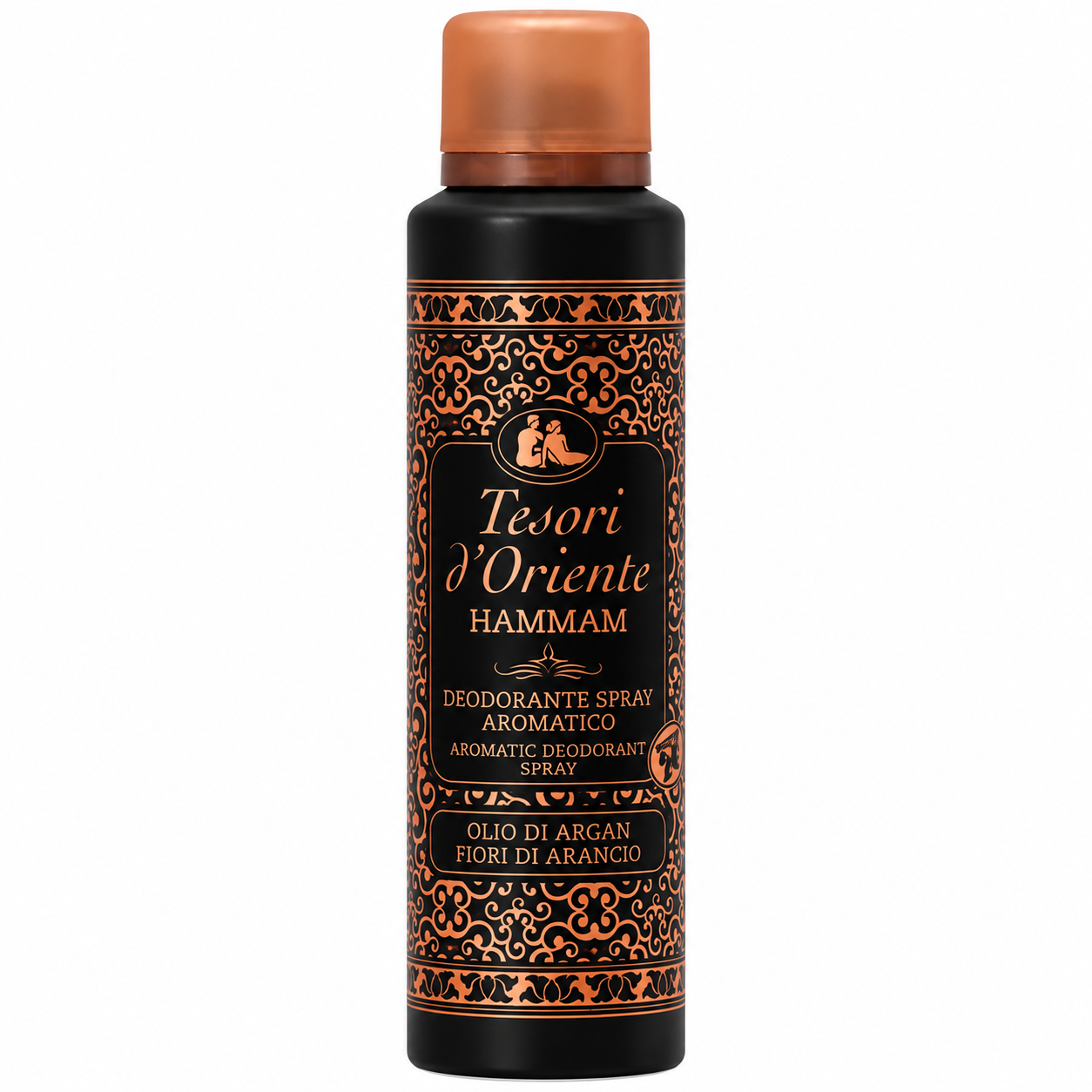 Deodorant spray pentru femei, Hammam, Ulei de Argan și Flori de Portocal, 150 ml, Tesori d’Oriente®