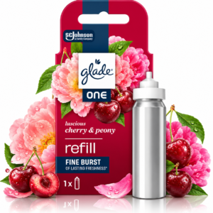 Odorizant de cameră, Rezervă pentru aparat automat Glade One Cireșe și Bujor