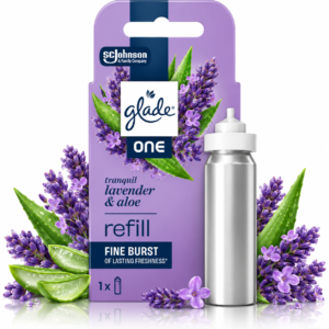 Odorizant de cameră, Rezervă pentru aparat automat Glade One Lavandă și Aloe