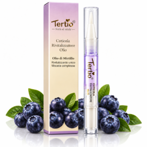 Ulei pentru cuticule, Revitalizant cu aromă de afine, aplicator tip stilou, 3 ml, TERTIO®