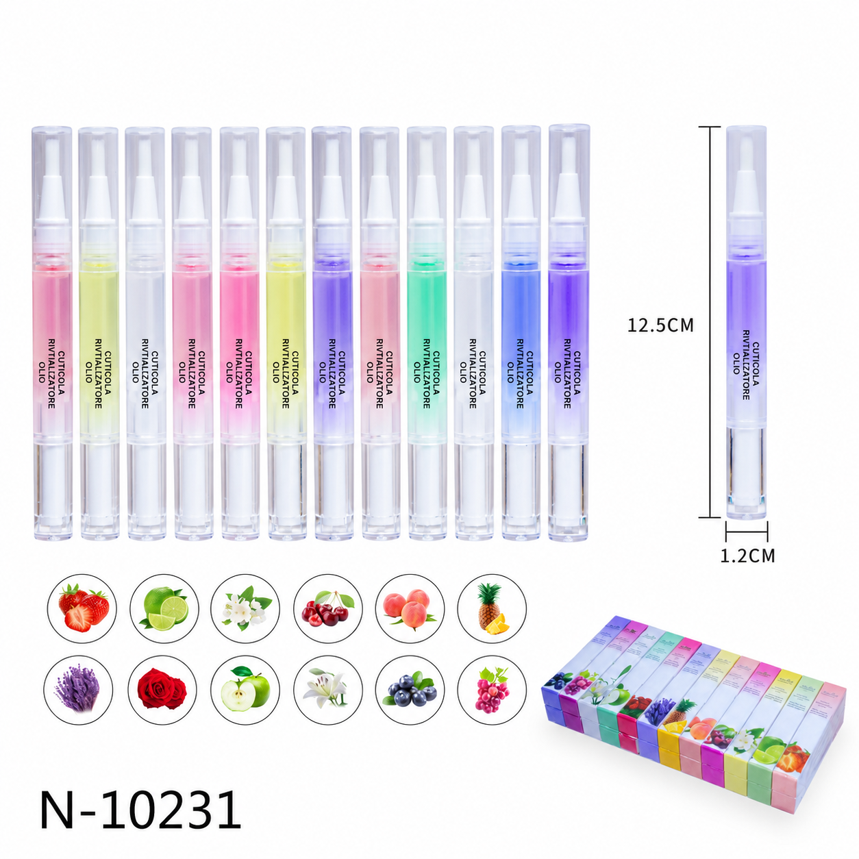 Ulei pentru cuticule, Revitalizant cu aromă de Lavandă, aplicator tip stilou, 3 ml, TERTIO® - imagine 3