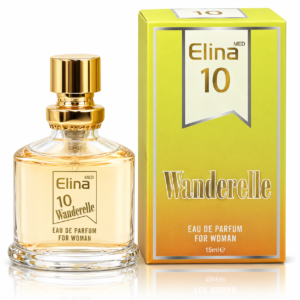 Apă de parfum pentru femei, Parfum damă 10 Wanderelle, EDP, 15 ml, Elina MED®