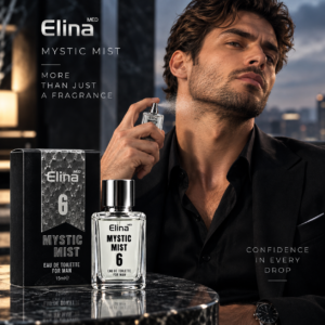 Alternative view of Apă de toaletă pentru bărbați, Parfum bărbătesc 6 Mystic Mist, EDT, 15 ml, Elina MED®