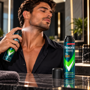 Alternative view of Antiperspirant spray pentru bărbați, Advanced Protection Quantum Dry 72H, 150 ml, Rexona®