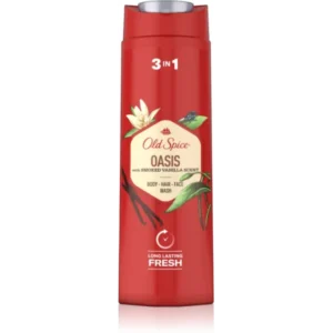 Alternative view of Gel de duș și șampon pentru bărbați 3 în 1, Oasis Smoked Vanilla, corp, păr și față, 400 ml, Old Spice®