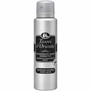 Deodorant spray pentru bărbați, Muschio Bianco – White Musk, Mosc Alb, 150 ml, Tesori d’Oriente®