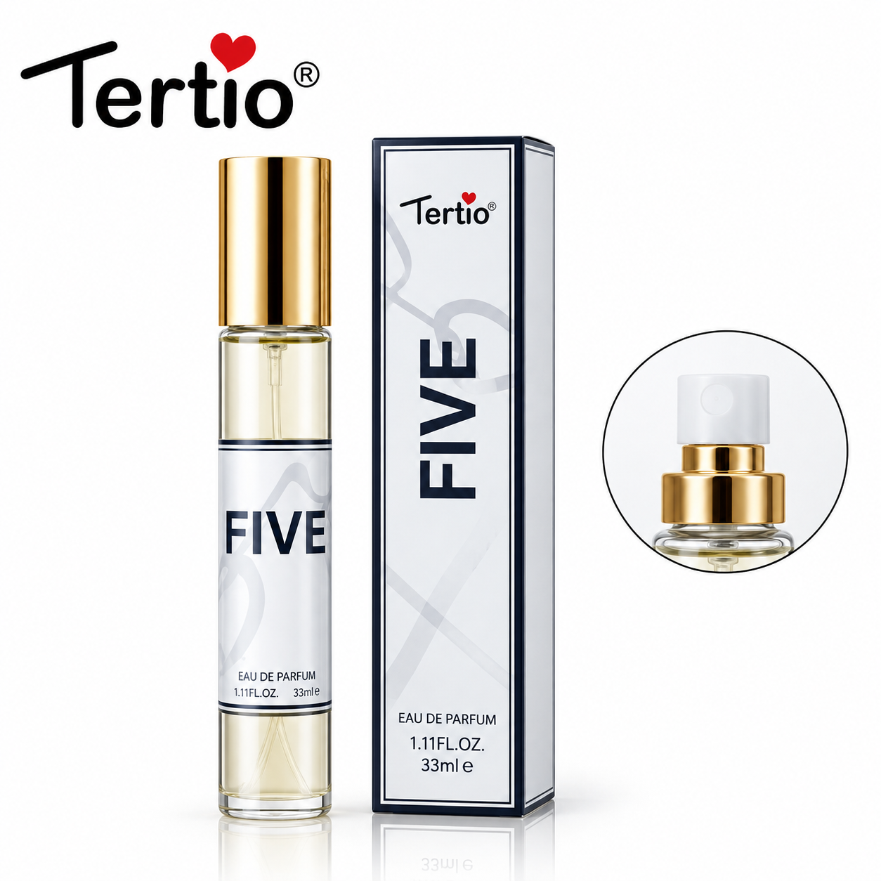 Apă de parfum pentru femei, Parfum de damă Five, EDP, 33 ml, TERTIO®