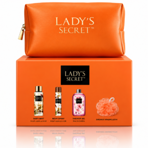Set cadou pentru femei, Bane Vanilla Noir & Pink Flowers, Lady’s Secret®