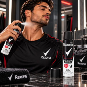 Alternative view of Deodorant antiperspirant spray pentru bărbați, Active Protection+ Invisible 48H, 150 ml, Rexona® Men