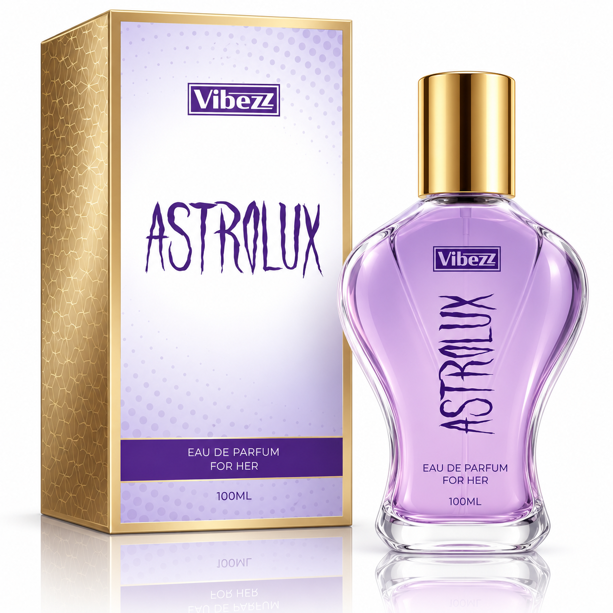 Apă de parfum pentru femei, Parfum de damă Astrolux For Her, EDP, 100 ml, Vibezz®