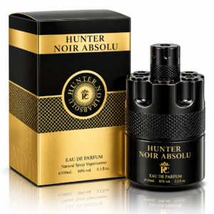 Apă de parfum pentru bărbați, Parfum bărbătesc Hunter Noir Absolu, EDP, 100 ml, Fragrance Couture®