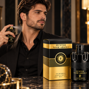 Alternative view of Apă de parfum pentru bărbați, Parfum bărbătesc Hunter Noir Absolu, EDP, 100 ml, Fragrance Couture®