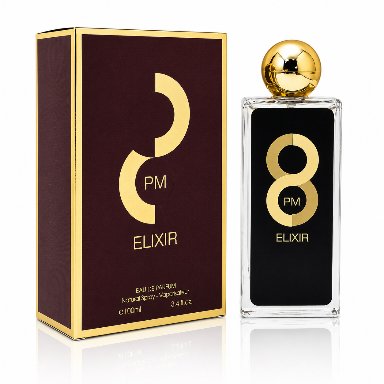 Apă de parfum unisex, Parfum 8 PM Elixir, EDP, 100 ml, FRAGRANCE COUTURE®