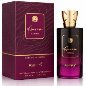 Extract de parfum pentru femei, Parfum arăbesc de damă Aurum Femme, Extrait de Parfum, 100 ml, RIIFFS®