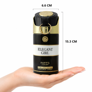 Alternative view of Spray parfumat pentru femei, Elegant Girl Perfumed Body Spray, 250 ml, RIIFFS Luxury®