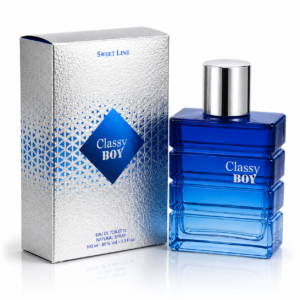 Apă de toaletă pentru bărbați, Parfum bărbătesc Classy Boy, EDT, 100 ml, SWEET LINE®