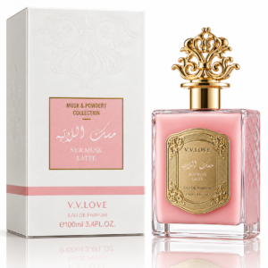 Apă de parfum unisex, Parfum arăbesc Nur Musk Latte, EDP, 100 ml, V.V. LOVE®