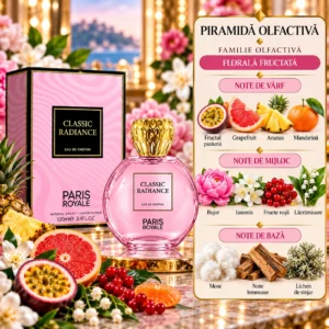 Alternative view of Apă de parfum pentru femei, Parfum damă Classic Radiance, EDP, 100 ml, PARIS ROYALE®