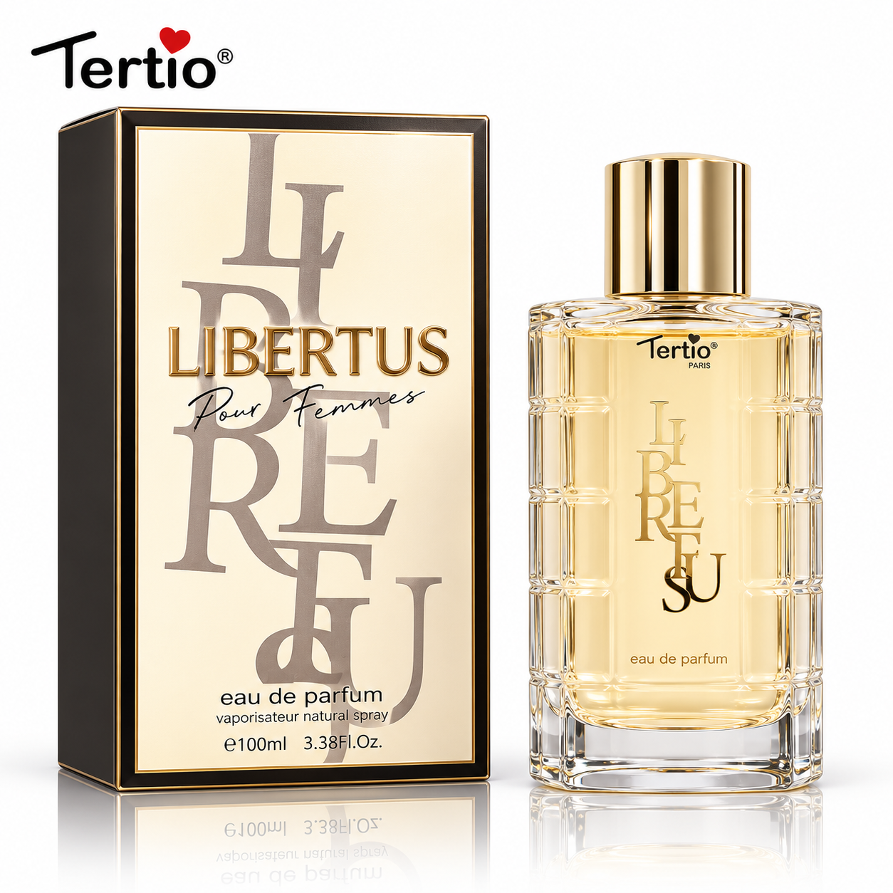 Apă de parfum pentru femei, Parfum de damă Libertus Pour Femmes, EDP, 100 ml, TERTIO®