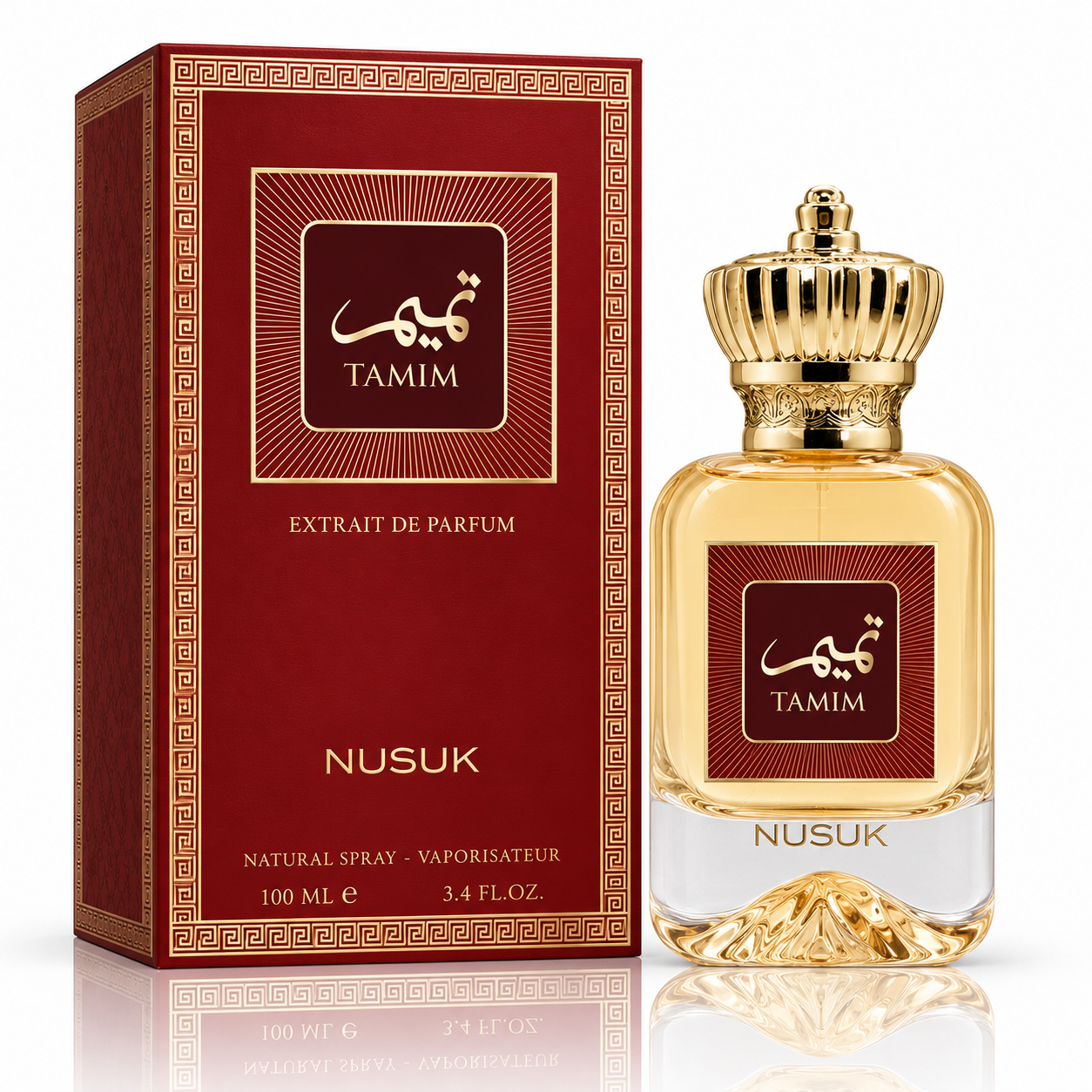 Extract de parfum unisex, Parfum arăbesc Tamim, 100 ml, NUSUK®